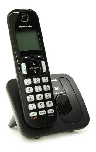 Teléfono inalámbrico Panasonic KX-TG4111MEB Negro