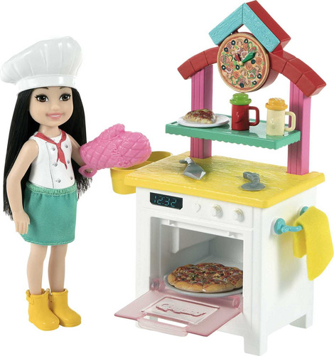 Barbie Chelsea Can Be Pizza Chef Juego Con Muñeca Chelsea .