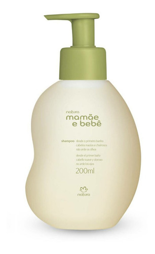 Shampoo Mamá Y Bebé 200ml Natura ( Producto Vegano )