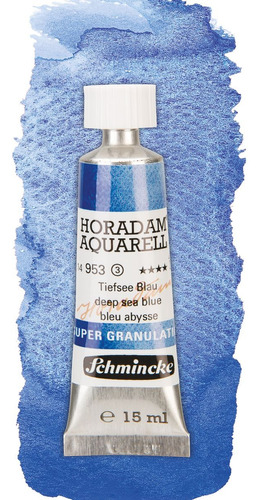 Aquarela Schmincke Granulation Horadam 15ml Deep Sea Blue