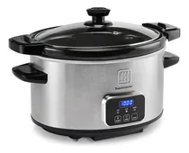 Comprar Olla De Cocción Lenta Digital Toastmaster De 4 Cuartos Con T