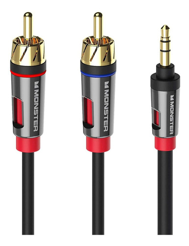 6 Pies 1 Mini 82m A Rca Cable De Audio 3 De 5 Mm Altavo...