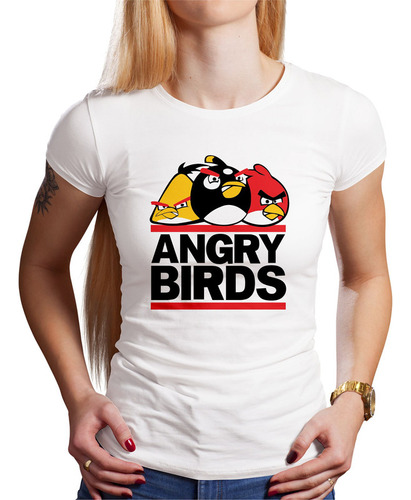 Polo Dama Angry Birds (d1026 Boleto.store)