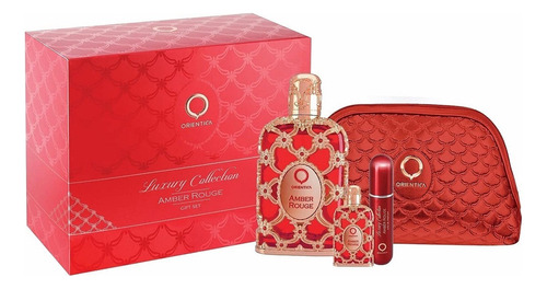 Conjunto Orientica Luxury Collection Amber Rouge Edp 80 ml Unidade Premium Volume 80 ml