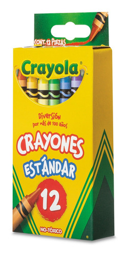 Pack 10 Cajitas De Crayon Crayola C/12pz