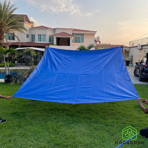 Lona Impermeable 4x6 M Para Agua Con Argorllasazul Reforzada