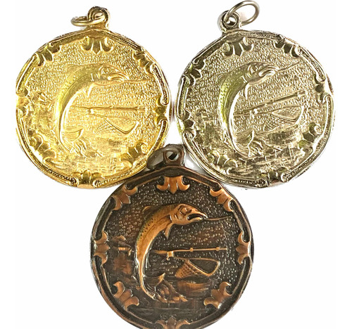 Medallas De Pesca Pavon Cinaruco