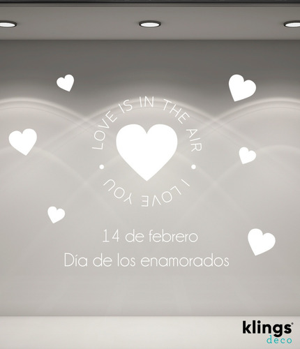 Imagen 4 de 9 de Vinilos Vidriera Enamorados San Valentin Pride