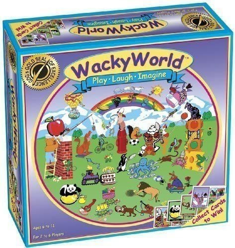 Wacky World Board Game For Kids  A Partir De  Años