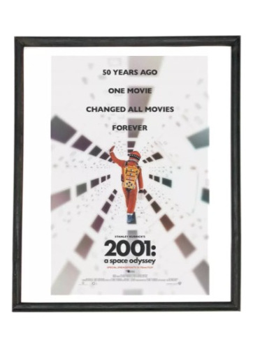 Poster Con Marco Decorativo:  2001 Odisea Espacial