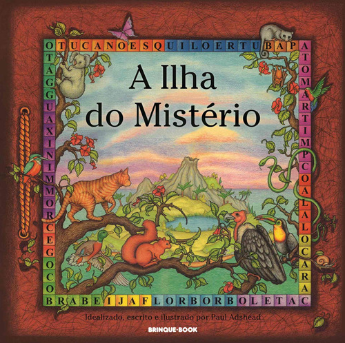 A ilha do mistério, de Adshead, Paul. Brinque-Book Editora de Livros Ltda, capa mole em português, 2002