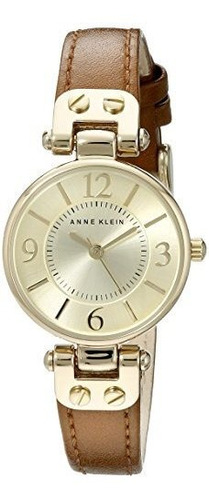 Anne Klein Women'sbk Silver-tone Negro Dial Y Negro Y9lk7