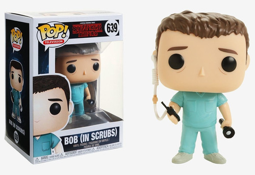 Boneco Funko Pop Bob In Scrubs 639 Stranger Things