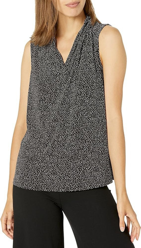 Blusa Sin Manga Anne Klein Talla M De Mujer-a11