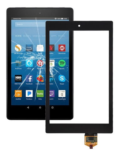 Pieza Repuesto Para Telefono Pantalla Tactil Fire Hd 8 2015