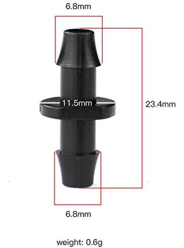 Uclever 100pcs Conectores De Púas Para Sistema De Riego Por