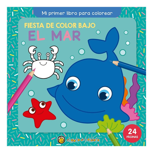 Libro Infantil Fiesta De Color Bajo El Mar