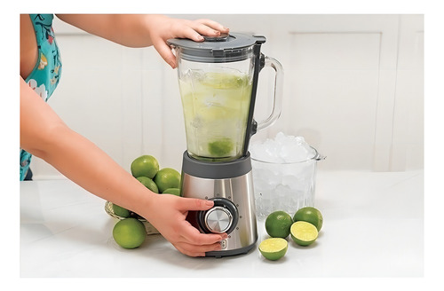 Liquidificador Inox Jarra 2l Vidro L7000g Black Decker 127v