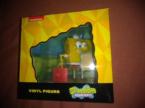 Bob Esponja Figura Vinyl Caja Nicktoon Original Tipo Funko