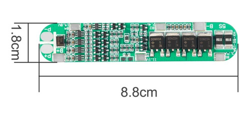 Modulo Carga/descarga Batería Litio 5s 15a 21v Arduino 10pza