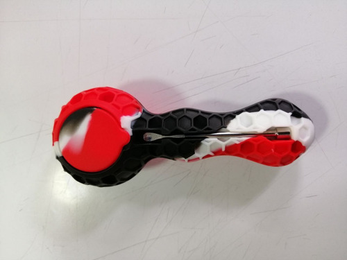 Imagen 7 de 8 de Pipa De Silicona Copa De Vidrio Liviana Lavable