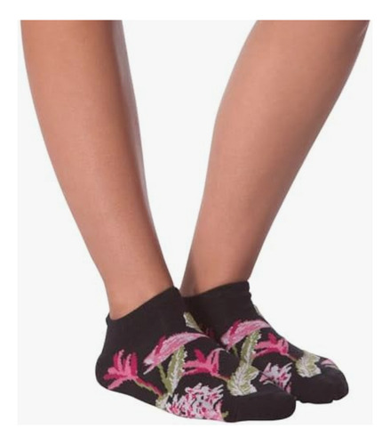 K. Bell Socks 6 Pares De De Corte Bajo Para Mujer Multicolor Floreado 4 A 10
