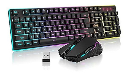 Set De Teclado Y Mouse Para Juegos Redthunder K10