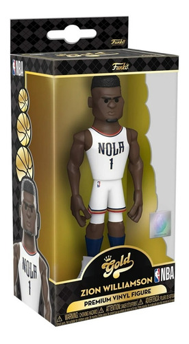 Funko Vinyl Gold Nba Pelicans Zion Williamson 5 Pulgadas