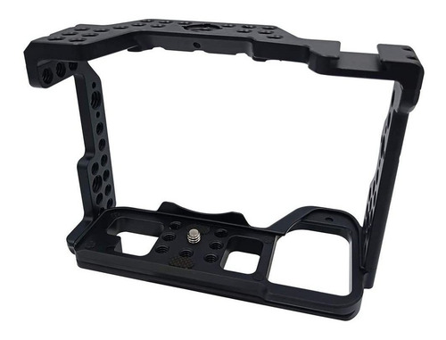 Imagen 4 de 9 de Jaula De Camara Para Sony Alpha A7r Iv | Aluminio / Negro