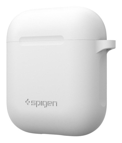 Case Original Spigen AirPods Silicone Fit Com Chaveiro