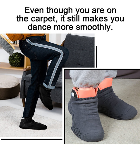 4 Calcetines De Baile Sobre Zapato Control Deslizante De Zap