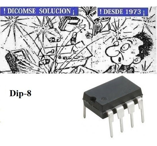 Circuito integrado TLC2262CP DIP-8 de Texas Instruments