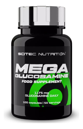 Mega Glucosamina 100 Cap. Huesos Articulaciones Dietafitness