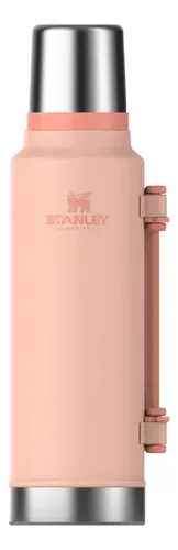 Termo Stanley Clásico 1.4lts Asa Plegable - Rosa