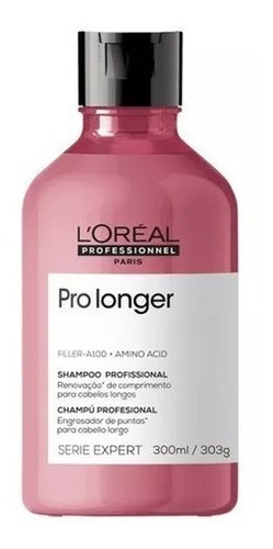 Kit Loreal Pro Longer Sh300ml+cond200ml+masc250gr+cpp150ml