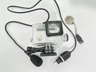 Caixa Estanque + Microfone Dudacell Para Gopro 3 E 4