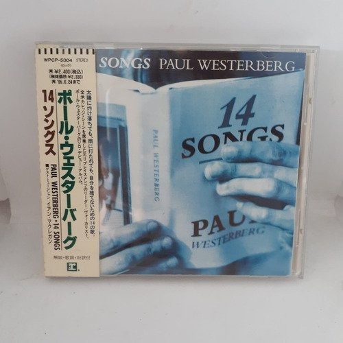 Paul Westerberg 14 Songs Cd Japones Obi Musicovinyl