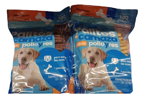 Carnaza Para Perro Member's Mark Sabor Pollo Y Carne 200 Pzs