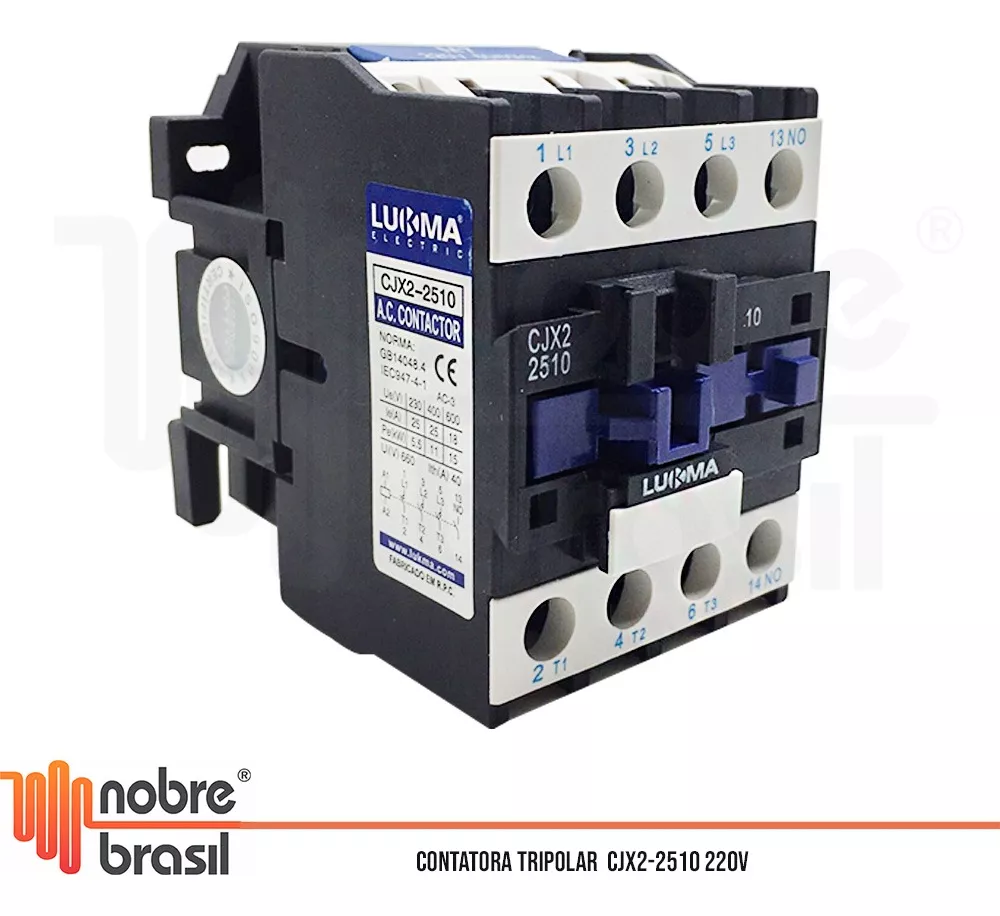 Primera imagen para búsqueda de contactor monofasico 220v