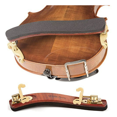 Soporte Violín Kun Bravo Plegable - Madera Y Latón