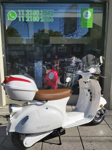 Imagen 18 de 25 de New Vespa Sunra Moto Okm Batería De Litio V