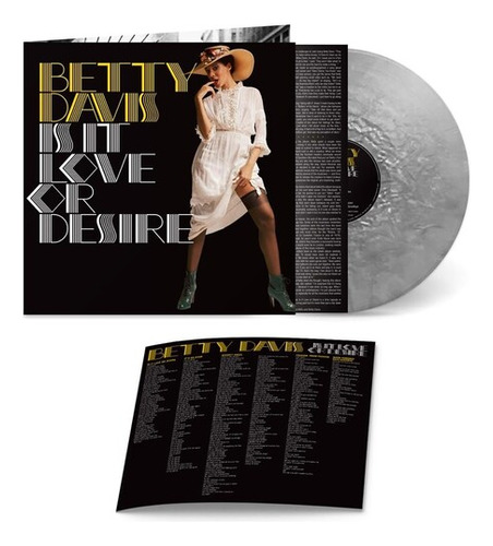 Betty Davis Es Amor O Deseo - Lp De Plata