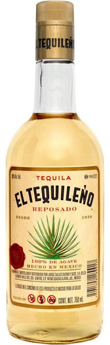 Caja De 12 Tequila Tequileño Reposado 750 Ml