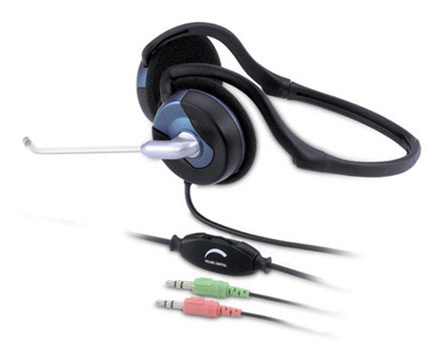 Imagen 3 de 5 de Auricular Genius Hs-300n Con Microfono Control De Volumen