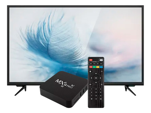 Smart Tv Box Android Wifi 2.4 Ghz 4k 8gb Ram Pcreg