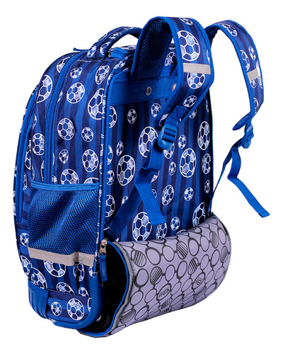 Mochila Con Carro Elf 6433c Diseño De La Tela Pelotas