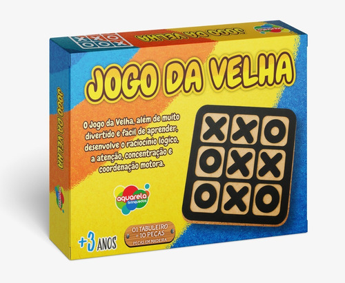 Jogo Da Velha - Aquarela