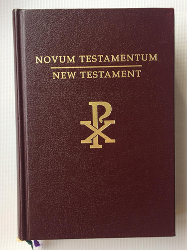 Libro Nuevo Testamento-inglés-latín