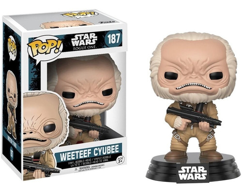 Funko Pop Weeteef Cyubee 187 Star Wars Original Nuevo