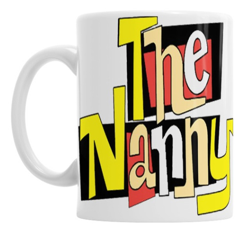 Taza Cerámica La Niñera The Nanny Con Cajita